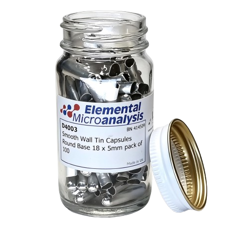 Inicio d 4003 smooth wall tin capsules round base 1